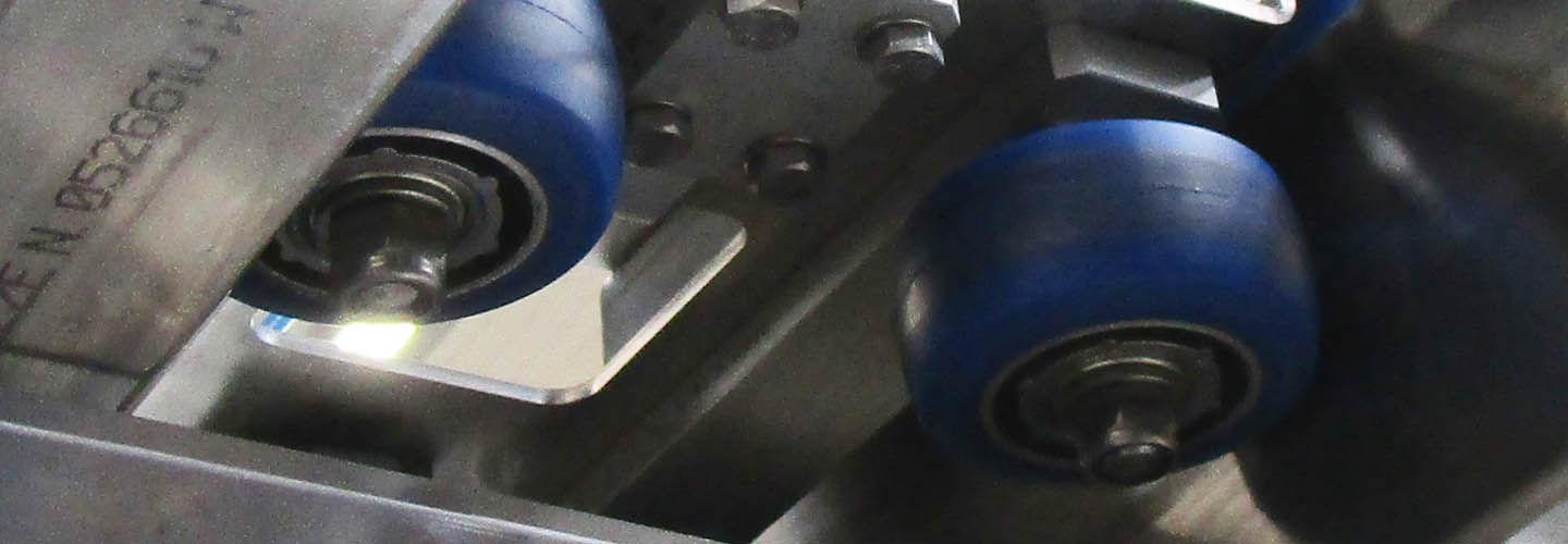 Motoreinheit der Digitaldrucker mit Blickle Schwerlastrad ALBS