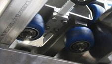 Motoreinheit der Digitaldrucker mit Blickle Schwerlastrad ALBS